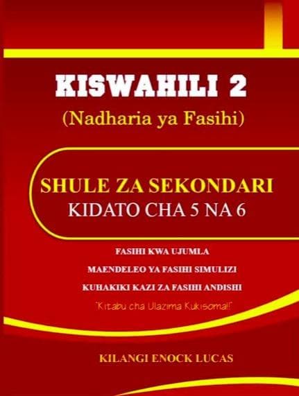 Kiswahili 2 - Kidato cha 5&6