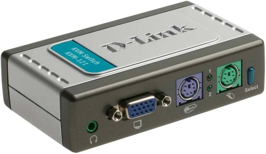 D-LINK 4-Port PS/2 KVM SWITCH