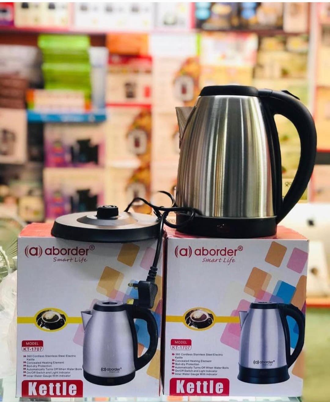 Aborder kettle