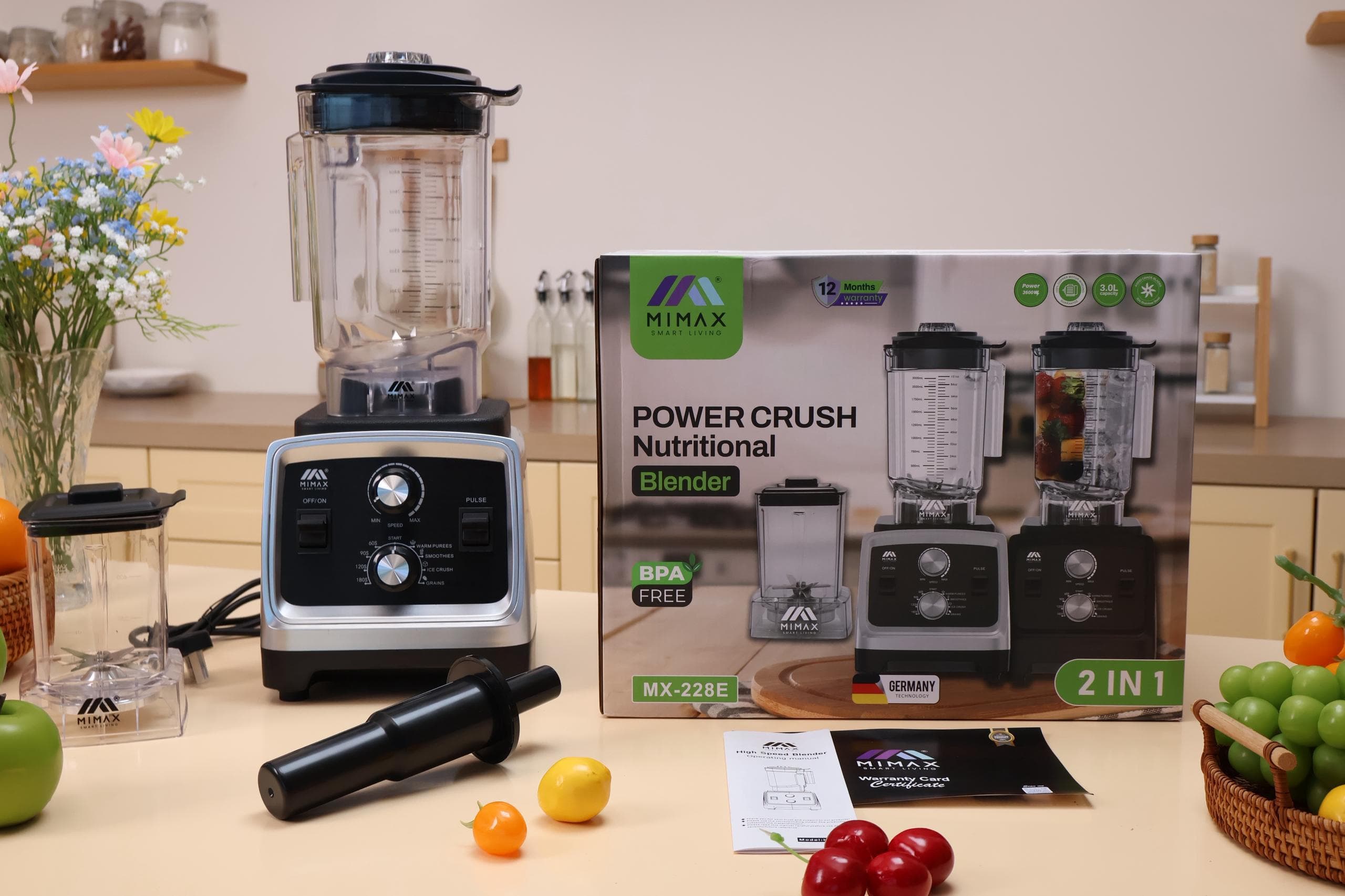 Mimax Power Crush Blender MX-228E