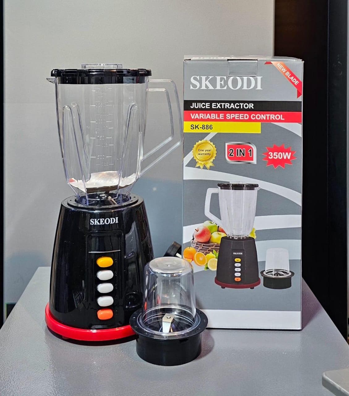 SKEODI Blender with Grinder SK-886 – 1.5L