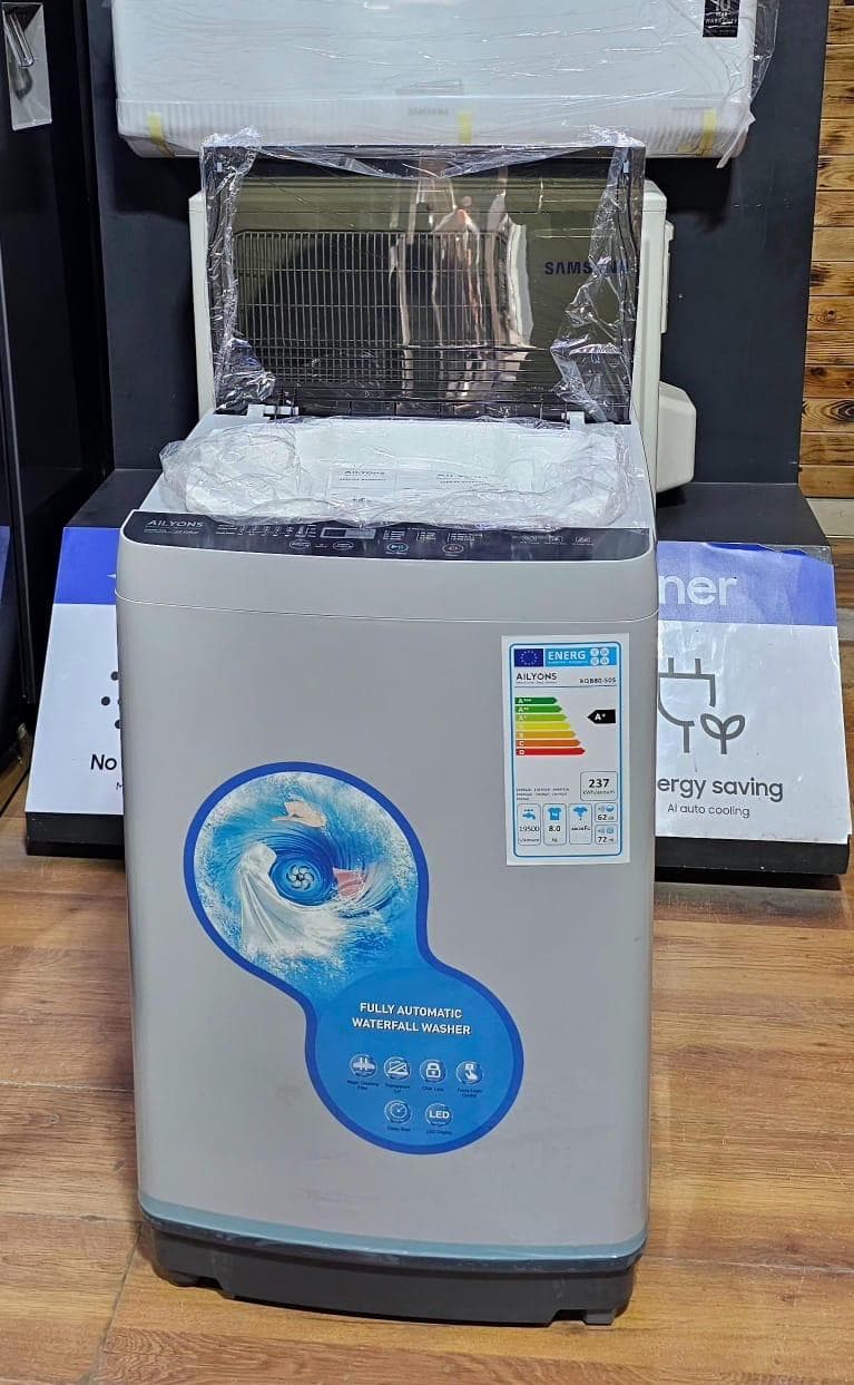 Ailyons 8kg Fully Automatic Top Load Washing Machine