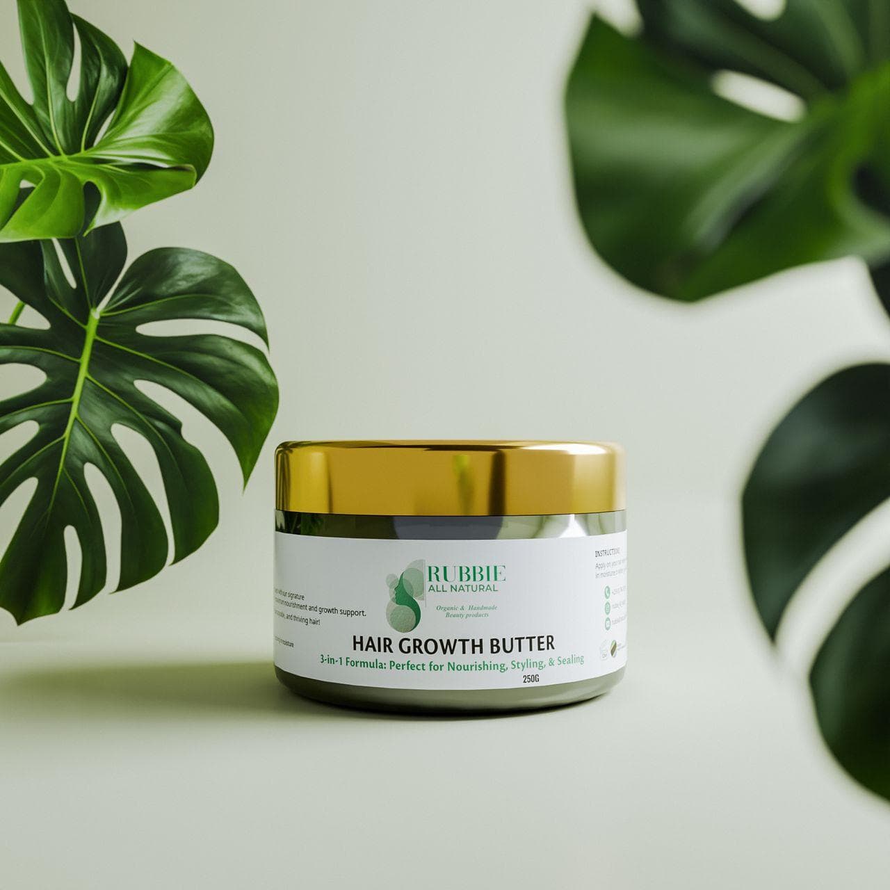 Rubbie All Natural Hair Growth Butter
